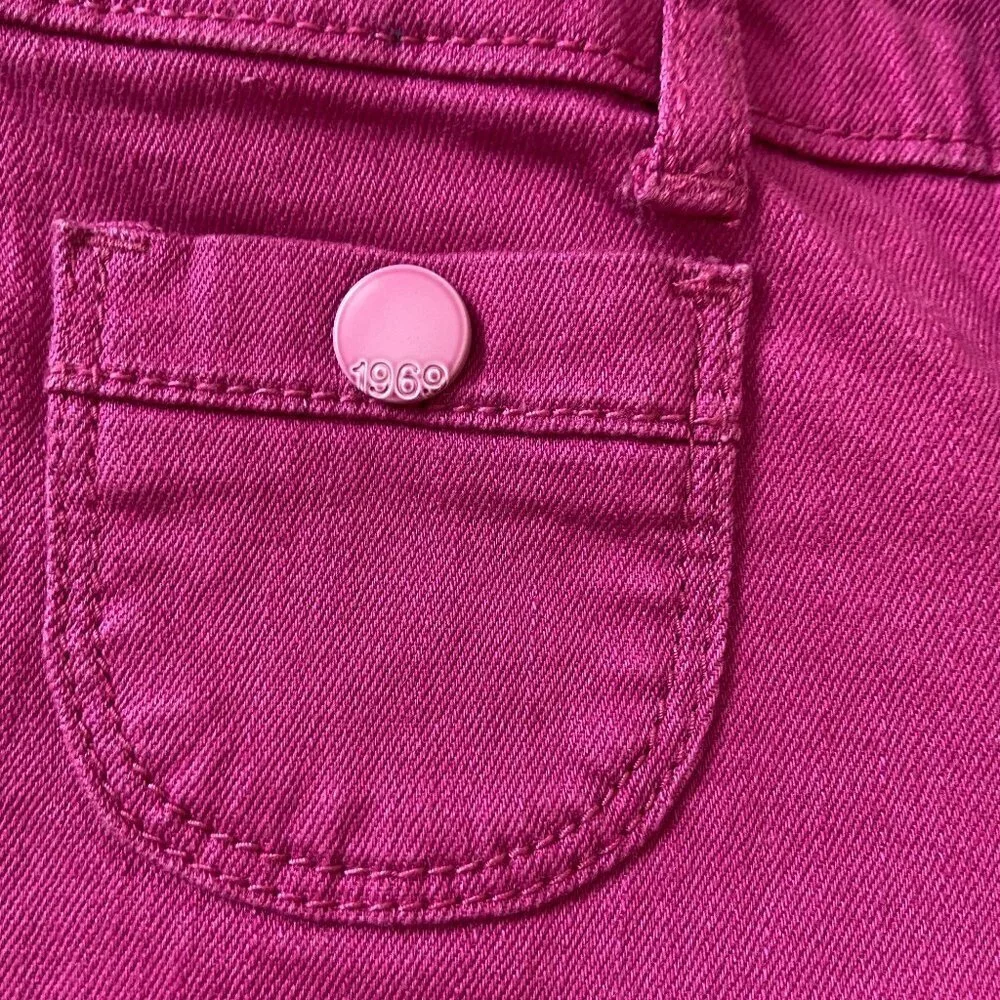 Gap Baby Denim Jeans Pink Stretch 3 Years